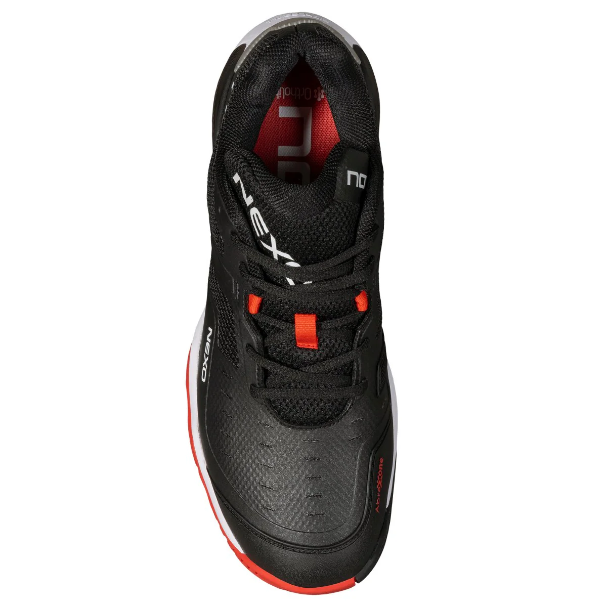 Zapatillas de Pickleball LUX NEXO Negro/Rojo Lava - Image 4