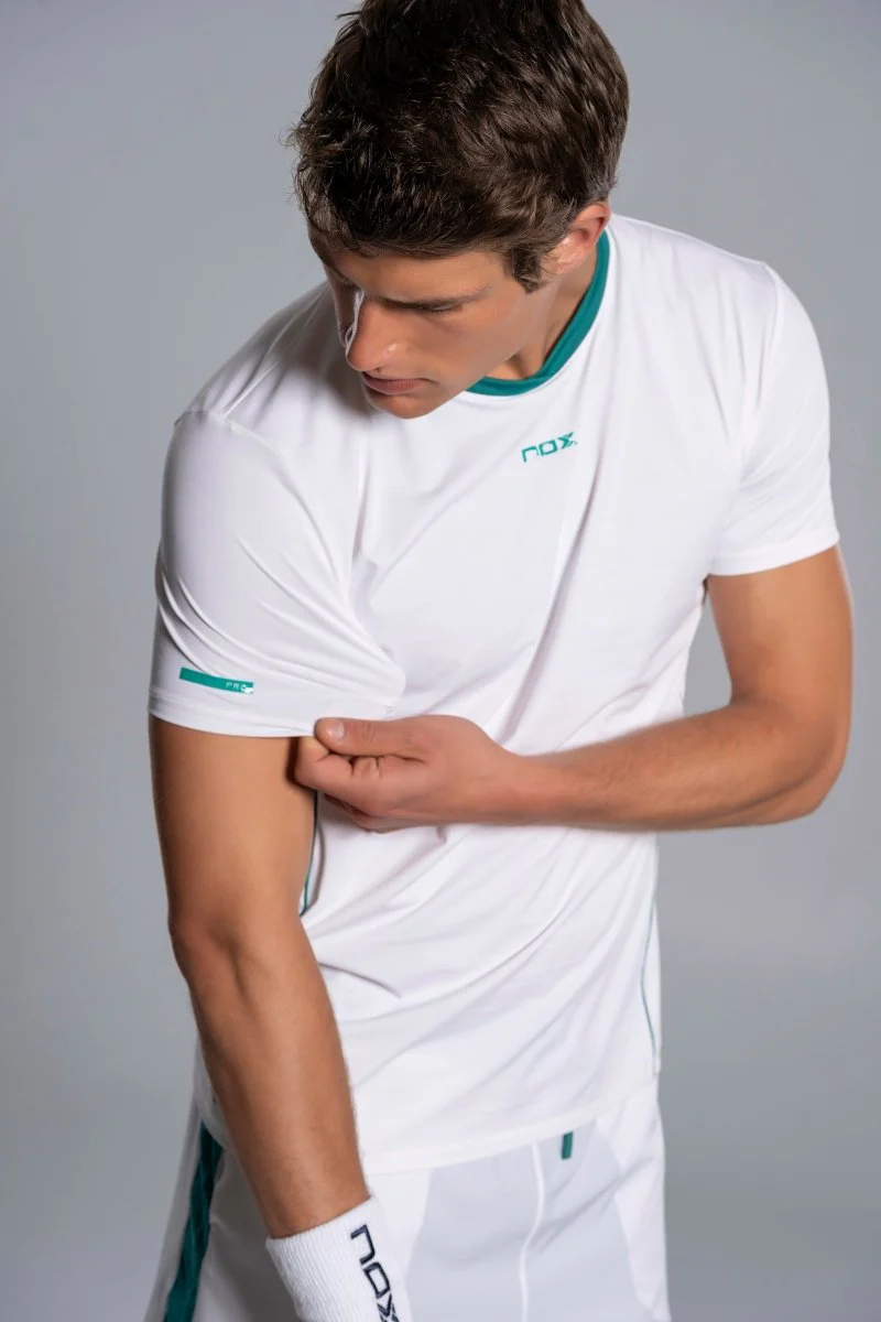 Camiseta Hombre PRO White/Ivy Green - Image 3