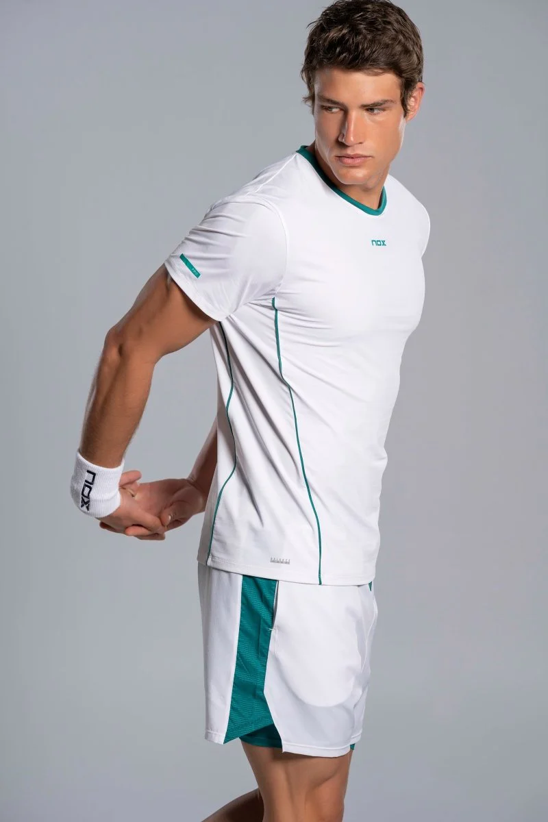 Camiseta Hombre PRO White/Ivy Green - Image 4