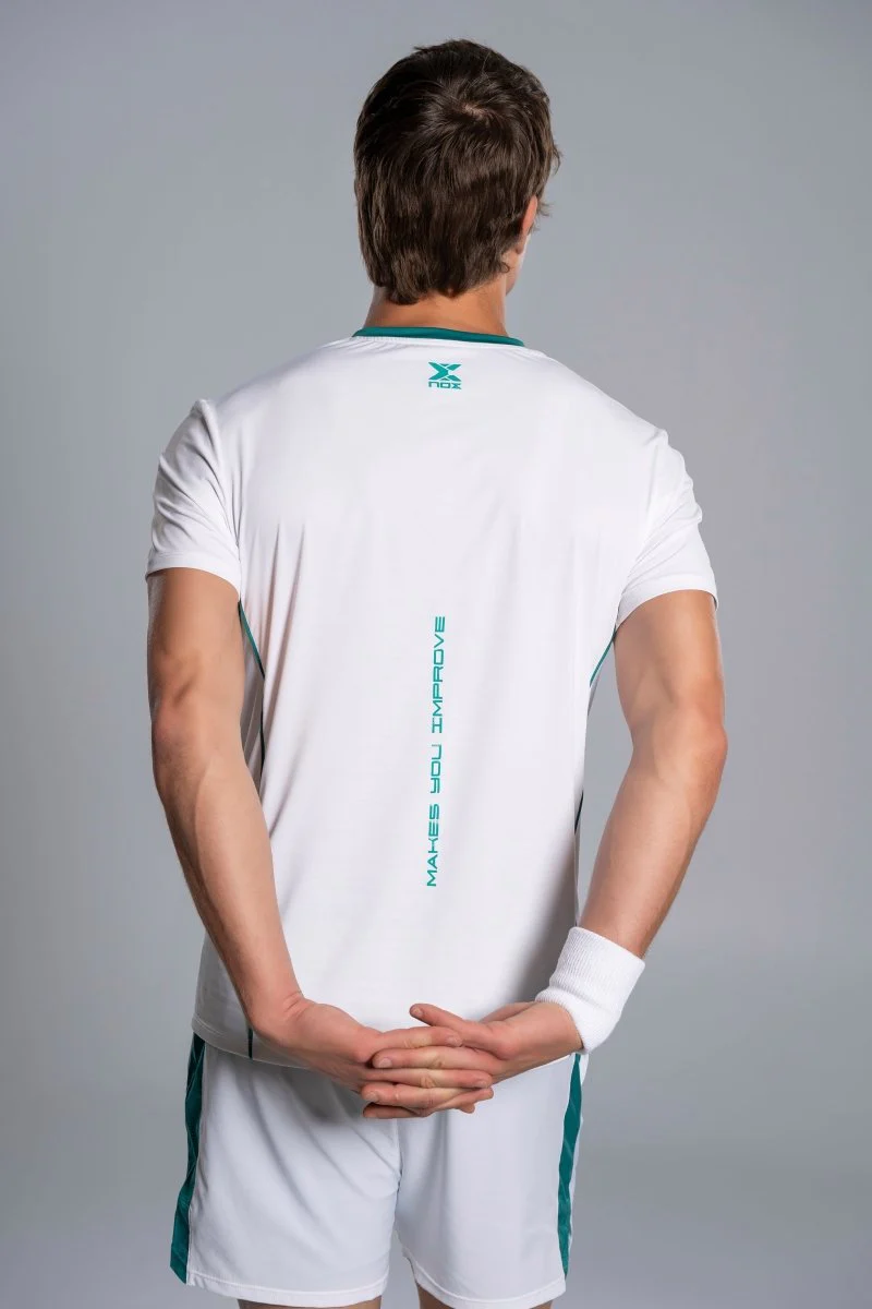 Camiseta Hombre PRO White/Ivy Green - Image 5