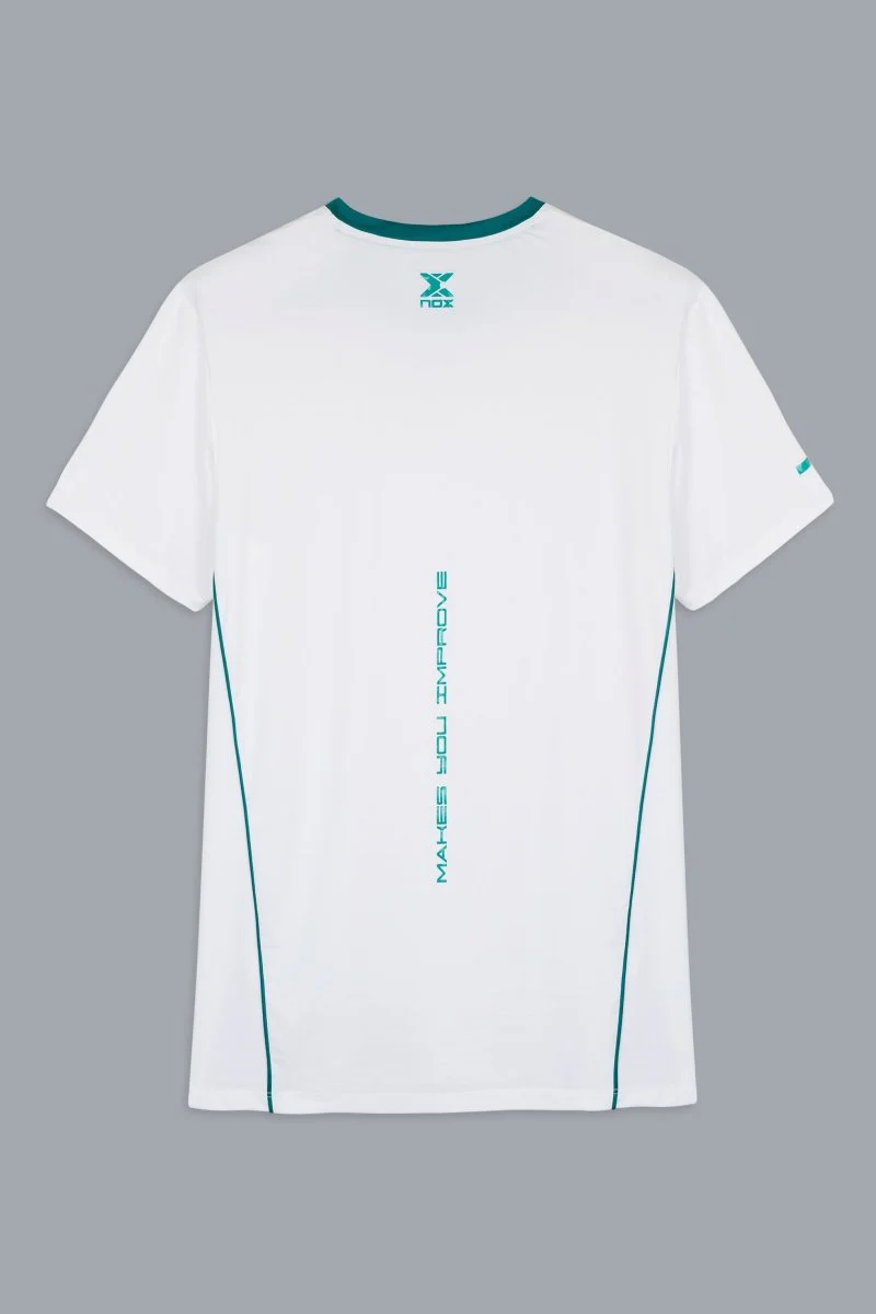 Camiseta Hombre PRO White/Ivy Green - Image 8