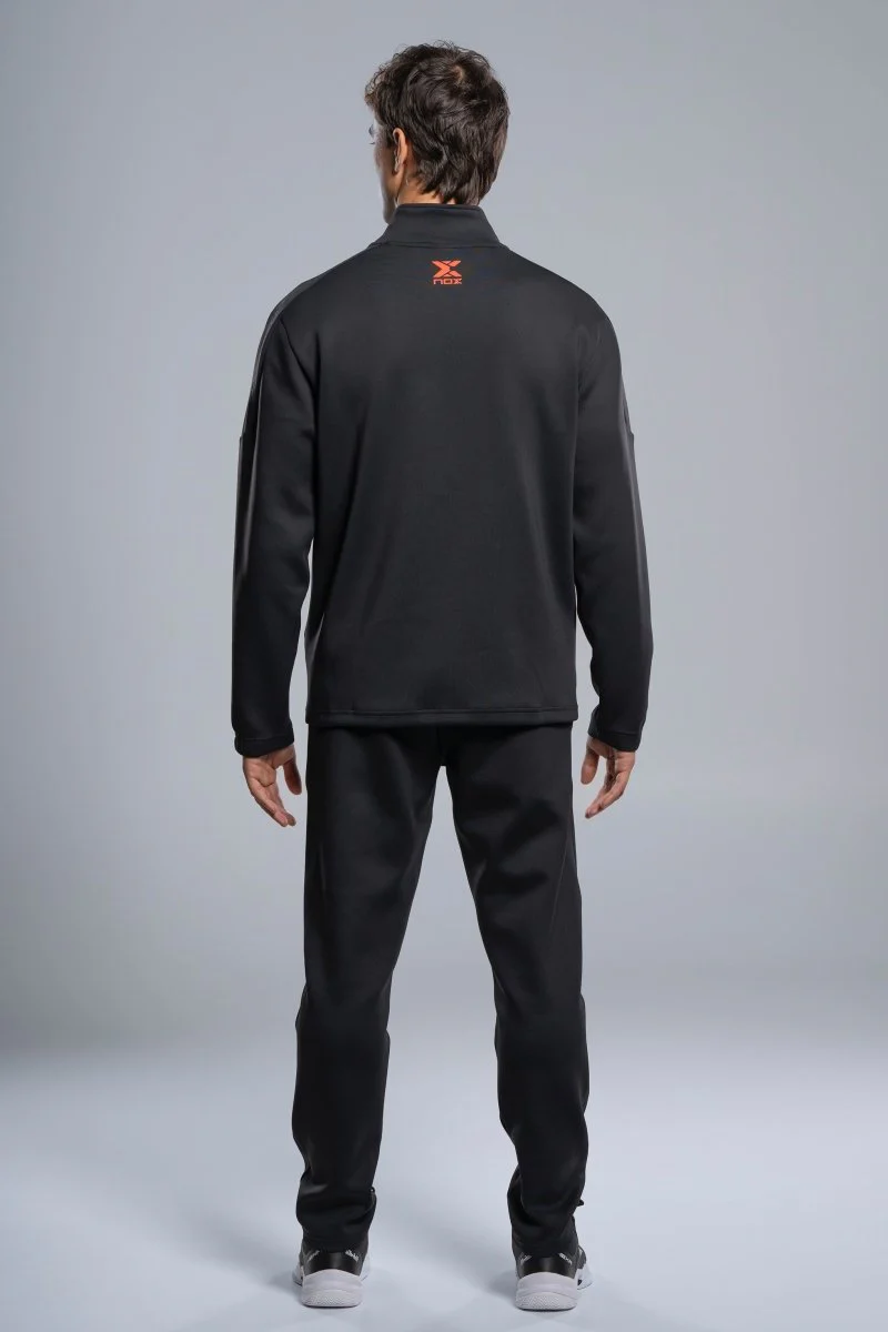 Chaqueta Deportiva hombre TEAM negro - Image 3