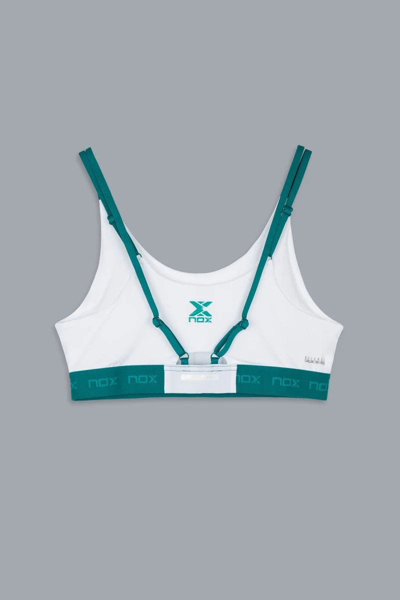 Sujetador Deportivo Mujer PRO White/Ivy Green - Image 7