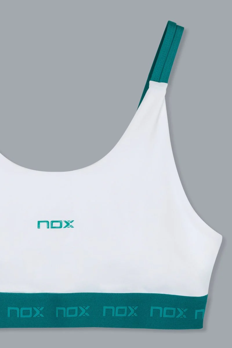 Sujetador Deportivo Mujer PRO White/Ivy Green - Image 8