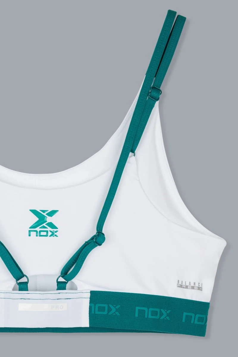 Sujetador Deportivo Mujer PRO White/Ivy Green - Image 9