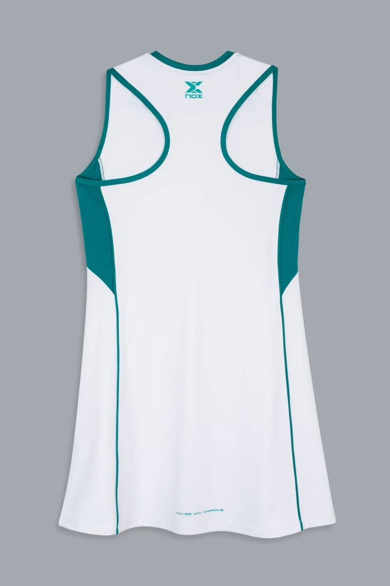 Vestido Mujer PRO White/Ivy Green - Image 9